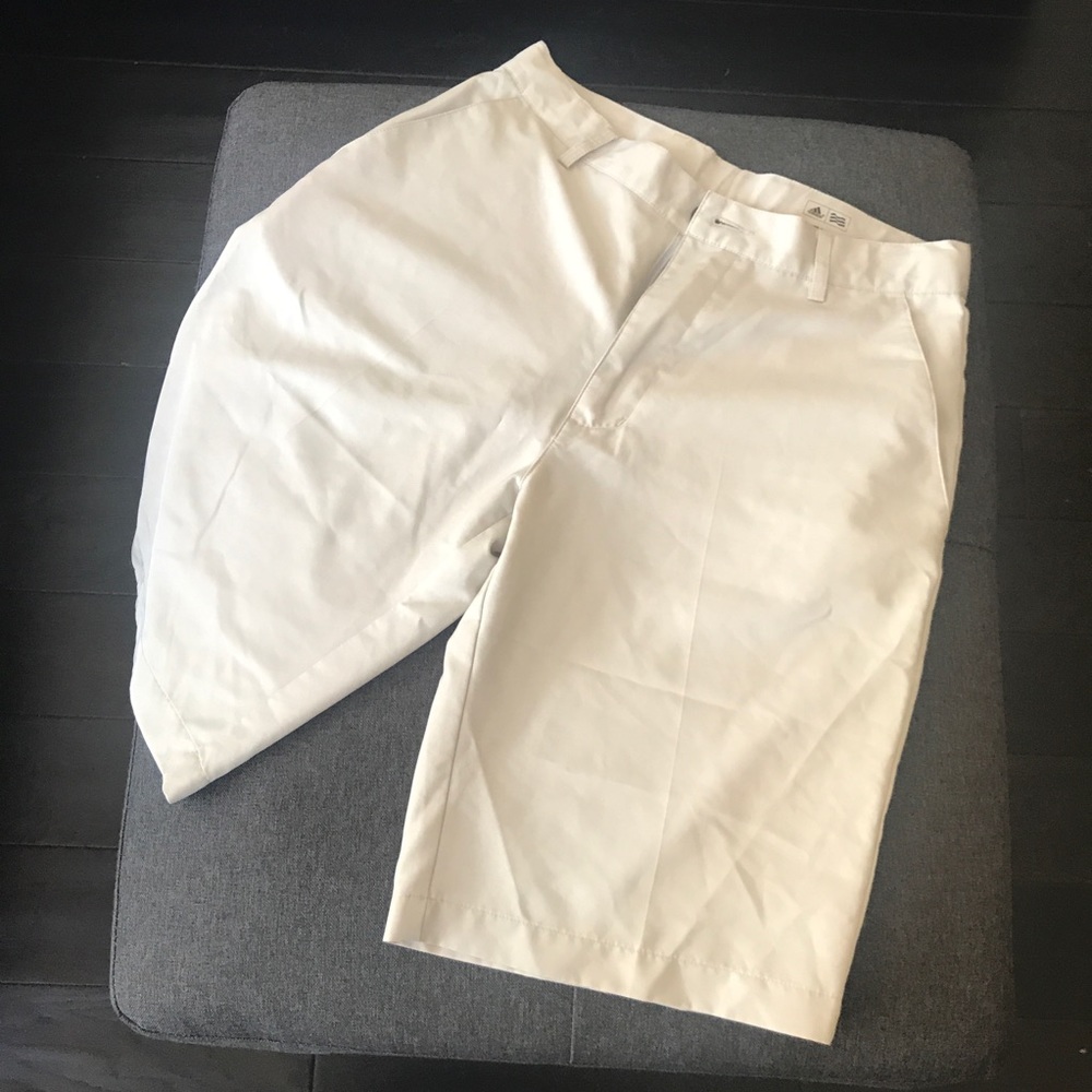 Kahki Adidas shorts